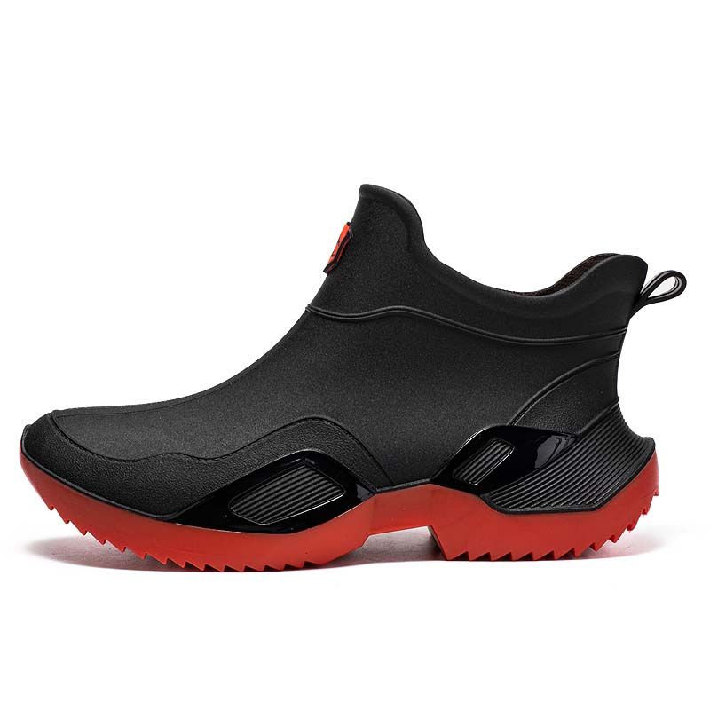 SHANDIAN - Botas de Agua Antideslizantes Hombre