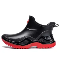 SHANDIAN - Botas de Agua Antideslizantes Hombre