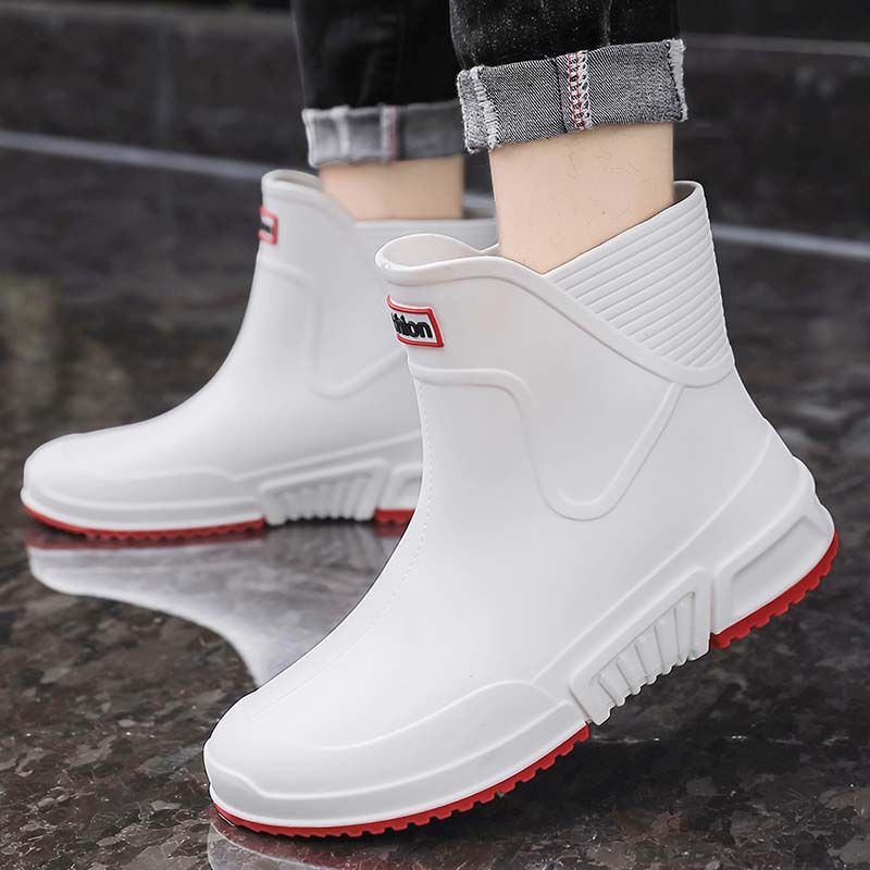SHANDIAN - Botas de Agua Antideslizantes Hombre