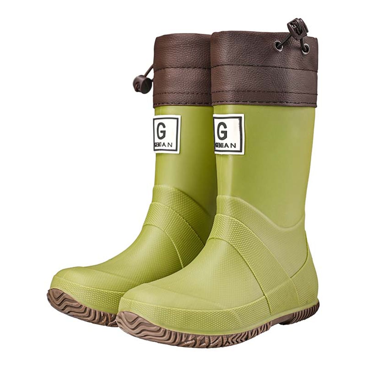 SHANDIAN - Botas de Agua Antideslizantes Hombre