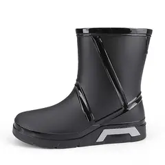 SHANDIAN - Botas de Agua Antideslizantes Hombre