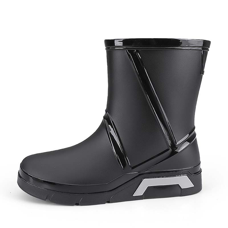 SHANDIAN - Botas de Agua Antideslizantes Hombre