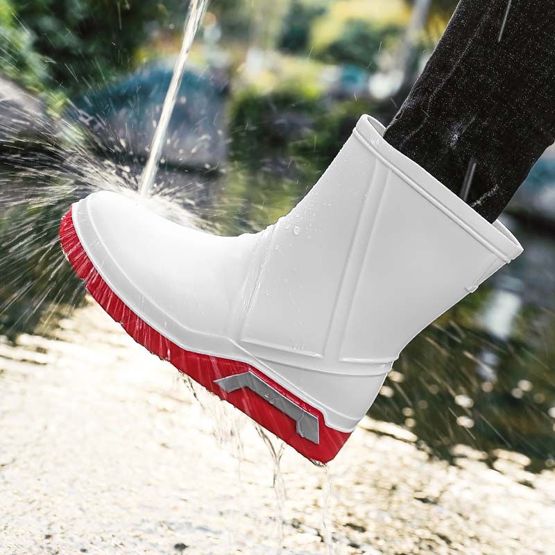 SHANDIAN - Botas de Agua Antideslizantes Hombre