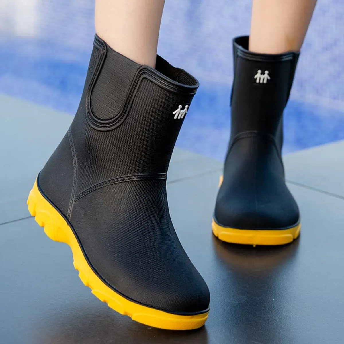 SHANDIAN - Botas de agua ocio Mujer