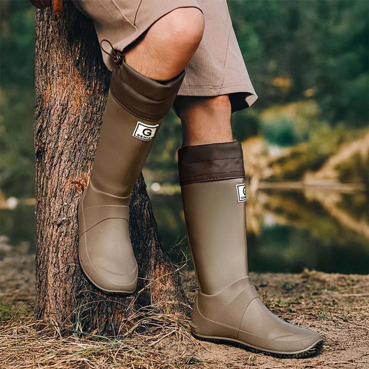 SHANDIAN - Botas de agua ocio Mujer