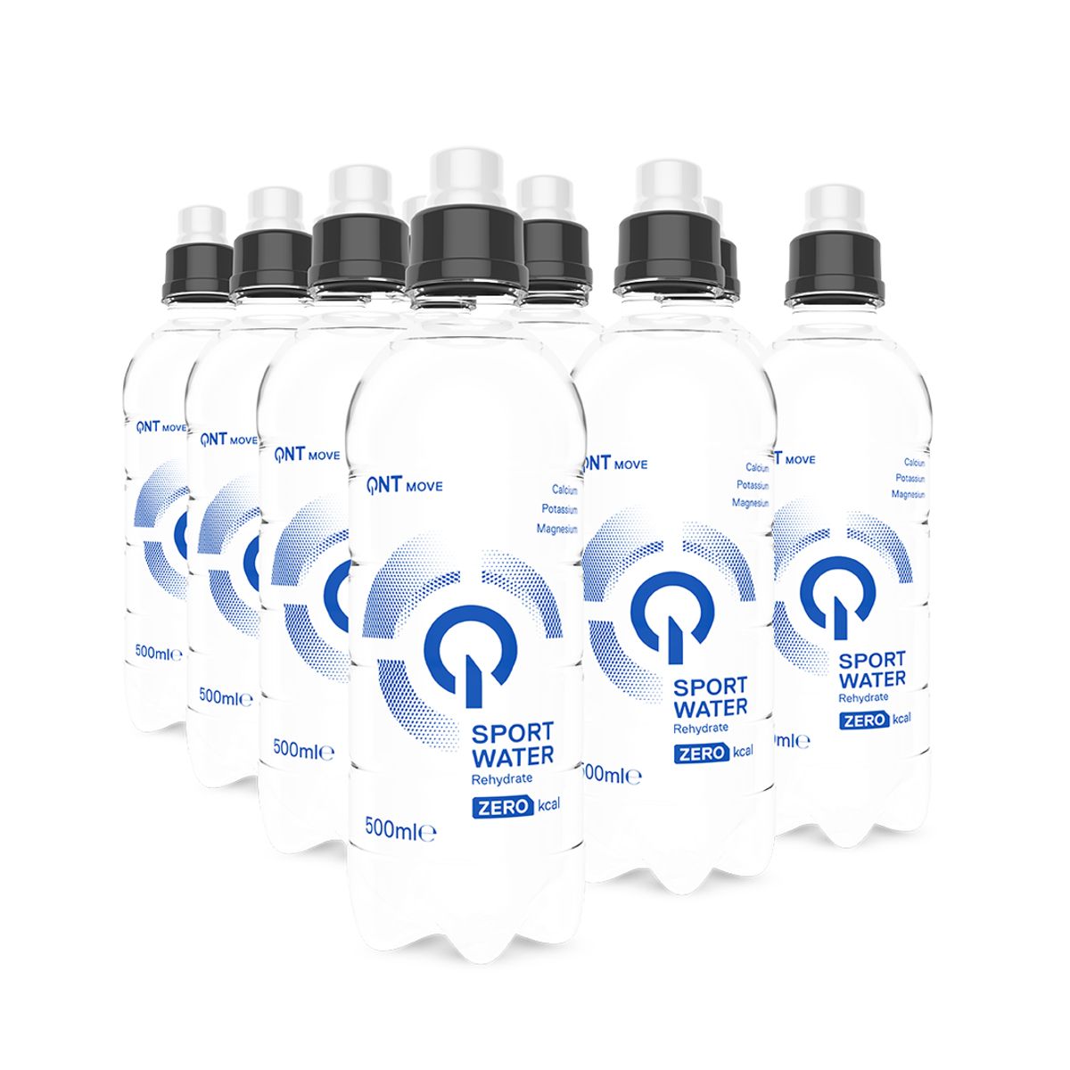 QNT - Pack x 12 Sport Water Agua Hidratante c/Minerales 500ml QNT