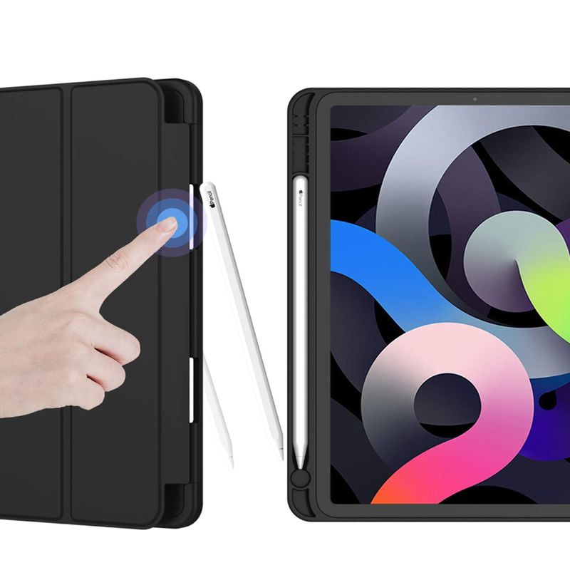 GENERICO - Fundas Smart Cover Para iPad A16 11th 2025 Negro