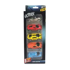 ULTRAX - Pack 5 Autos Metálicos