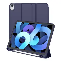 GENERICO - Fundas Smart Cover Para iPad A16 11th 2025 Azul Oscuro