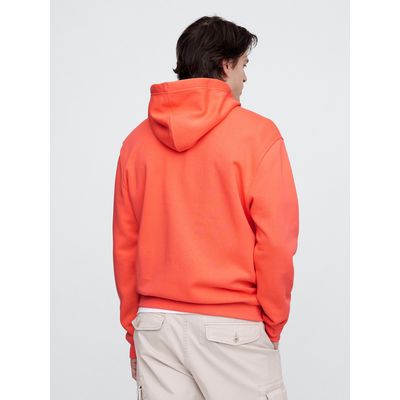 Imagen 2 del producto Polerón Hombre Logo Con Cierre Naranjo