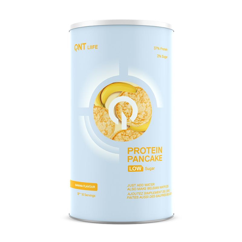 QNT - Mezcla De Proteina Para Pancake Y Waffles Banana Qnt