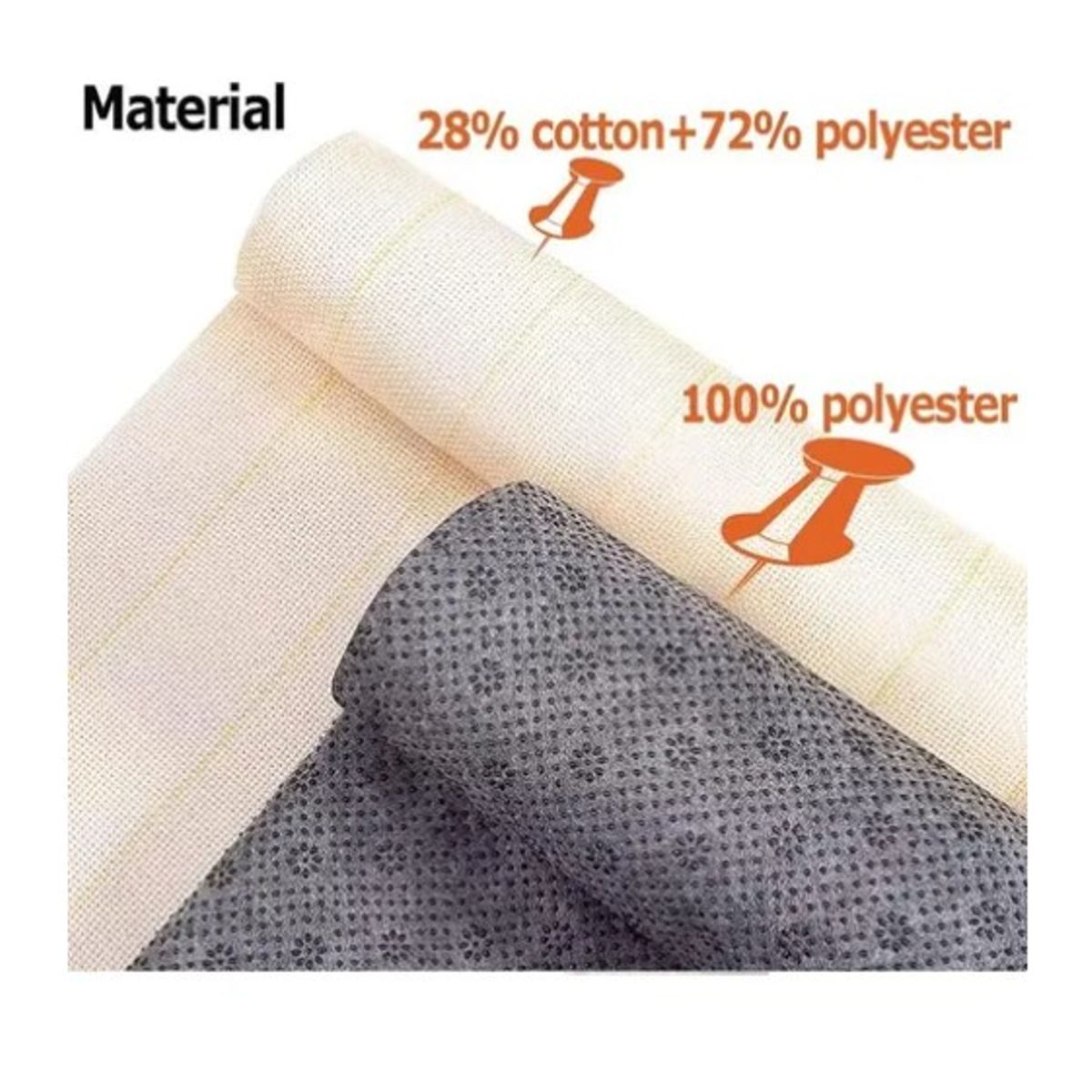 ESHOPANGIE - Tela Monje Tufting 2x2 Mts + Tela Antideslizante 2x2 Mts