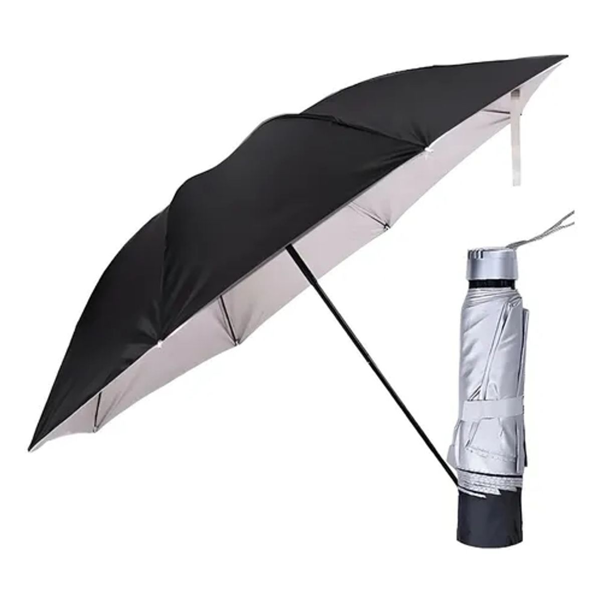 GENERICO - Paragua De Bolsillo Cartera Lluvia Invierno Anti Uv