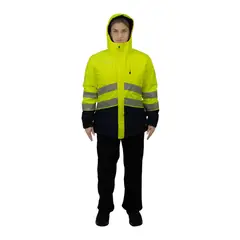 HARDWORK - Parka HW Artica Mujer Amarillo Fluor