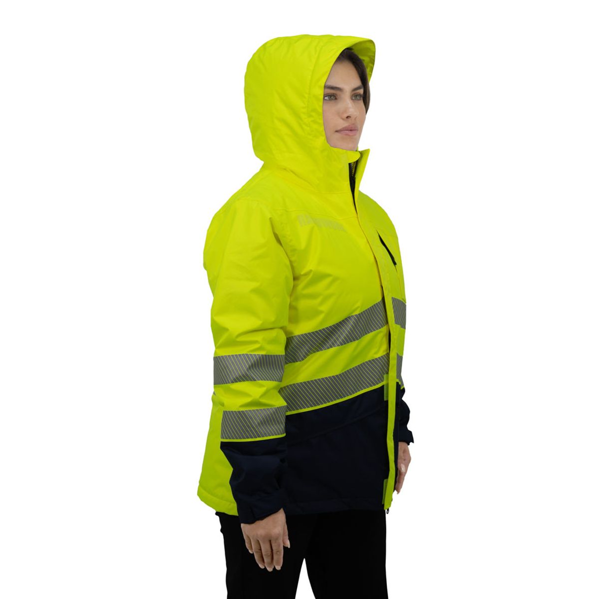 HARDWORK - Parka HW Artica Mujer Amarillo Fluor