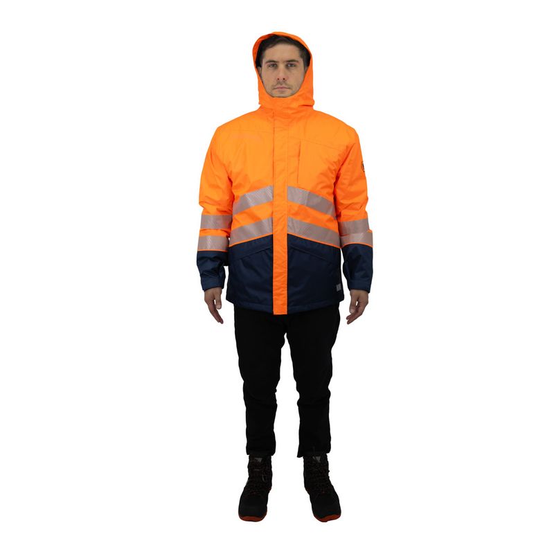 HARDWORK - Parka HW Artica Naranjo Fluor