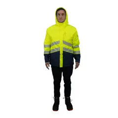HARDWORK - Parka HW Artica Amarillo Fluor
