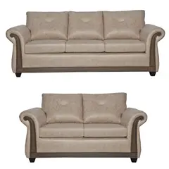 GENERICO - Juego de Living 3 2 Bristol Beige