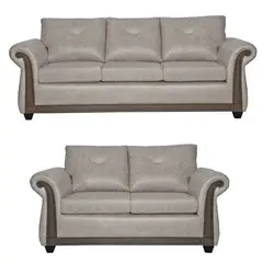 GENERICO - Juego de Living 3 2 Bristol Crema