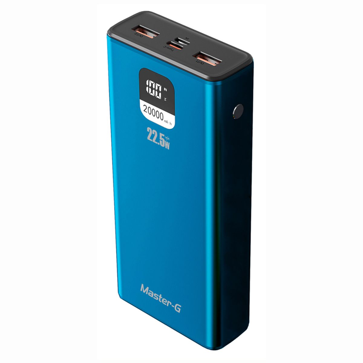 MASTER G - Master-G Batería Externa Power Bank 20.000 Mah