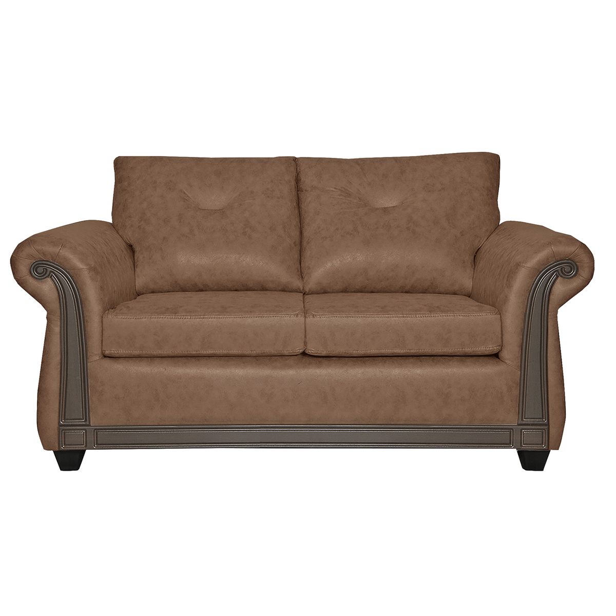 BLACK FACTORY - Juego de Living  3 2 Bristol Terracota