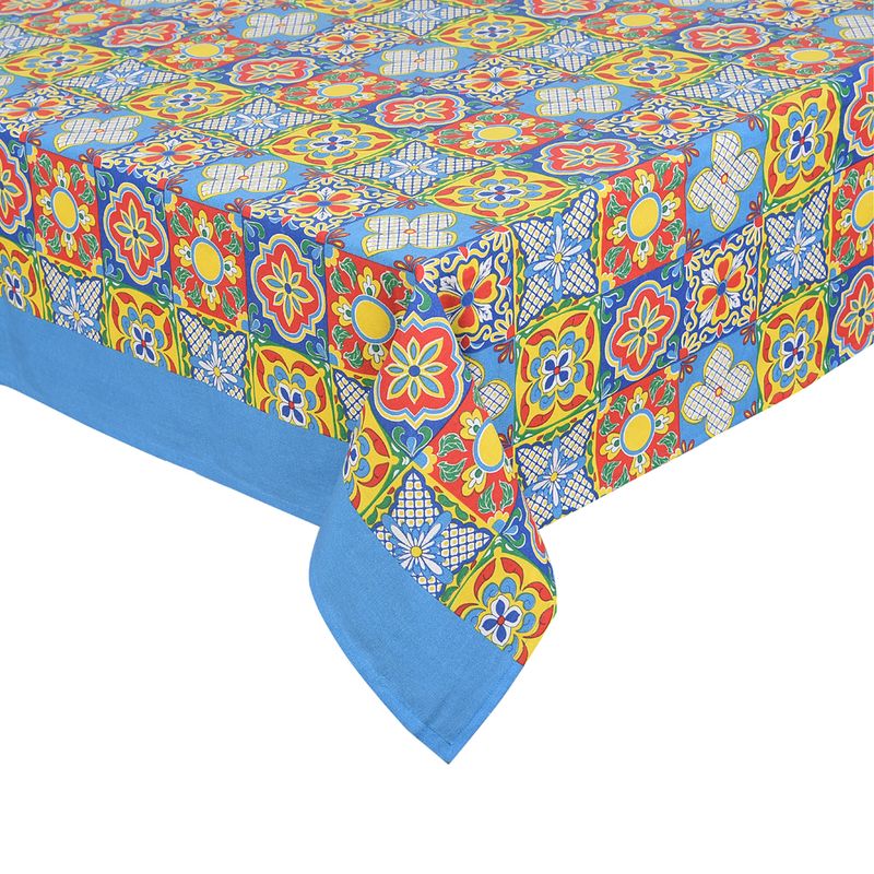 CHANTILLY - MANTEL ALGODÓN ESTAMPADO MEZQUITA