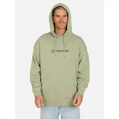 VOLCOM - Poleron Canguro Stonico Verde Hombre - Verde