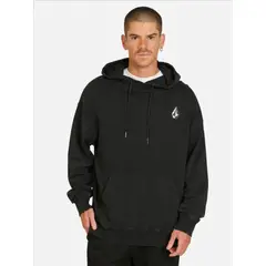 VOLCOM - Poleron Canguro Skidder Negro Hombre - Negro