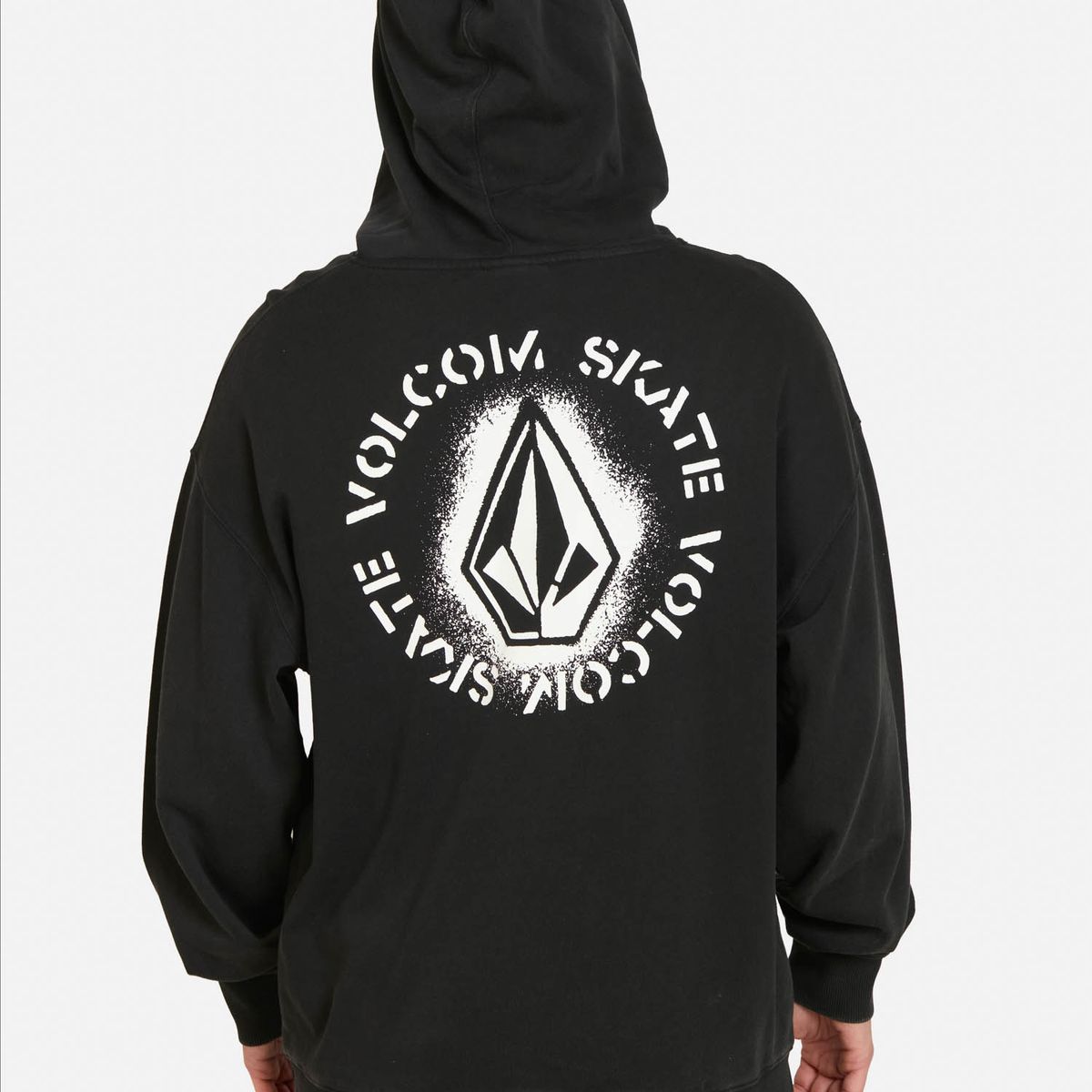 VOLCOM - Poleron Canguro Skidder Negro Hombre Volcom - Negro