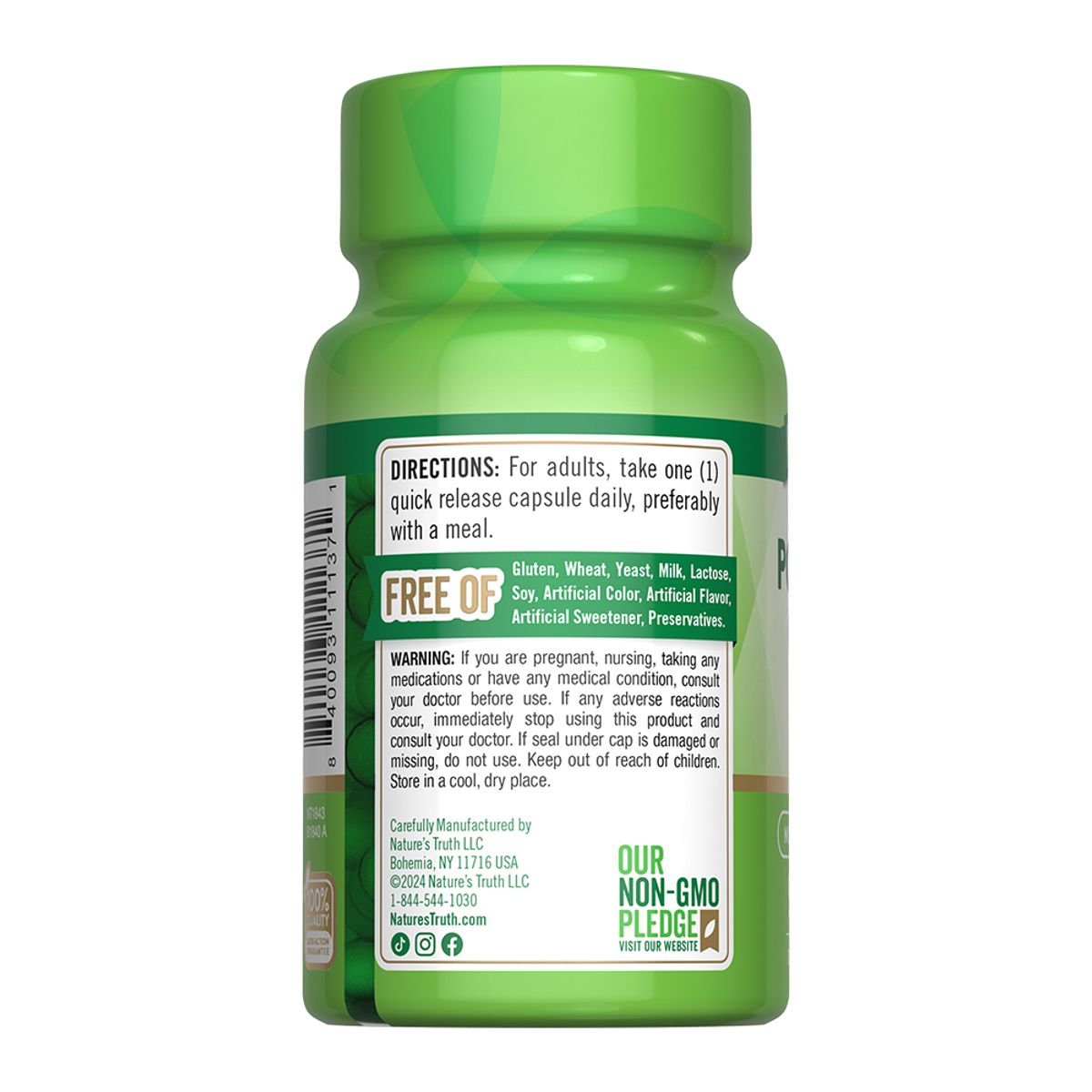 NATURE'S TRUTH - Citrato de Potasio 275mg 90 Capsulas Nature's Truth