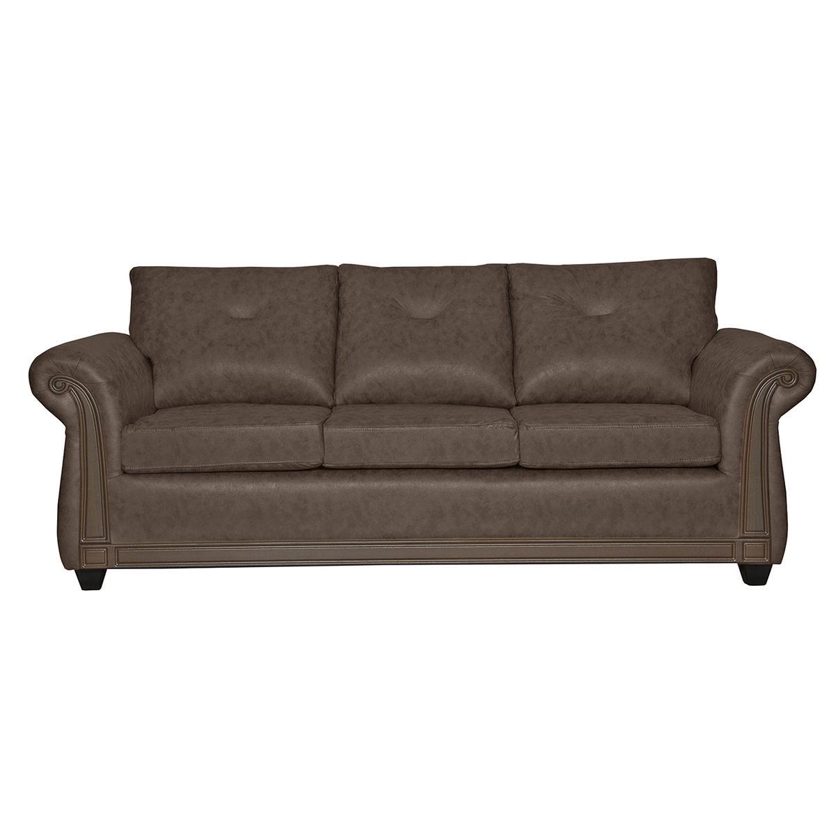 BLACK FACTORY - Juego de Living  3 2 Bristol Chocolate