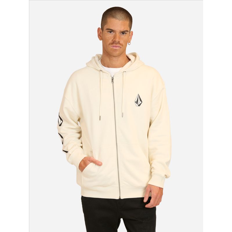 VOLCOM - Poleron FZ Flow Beige Hombre Volcom - Beige