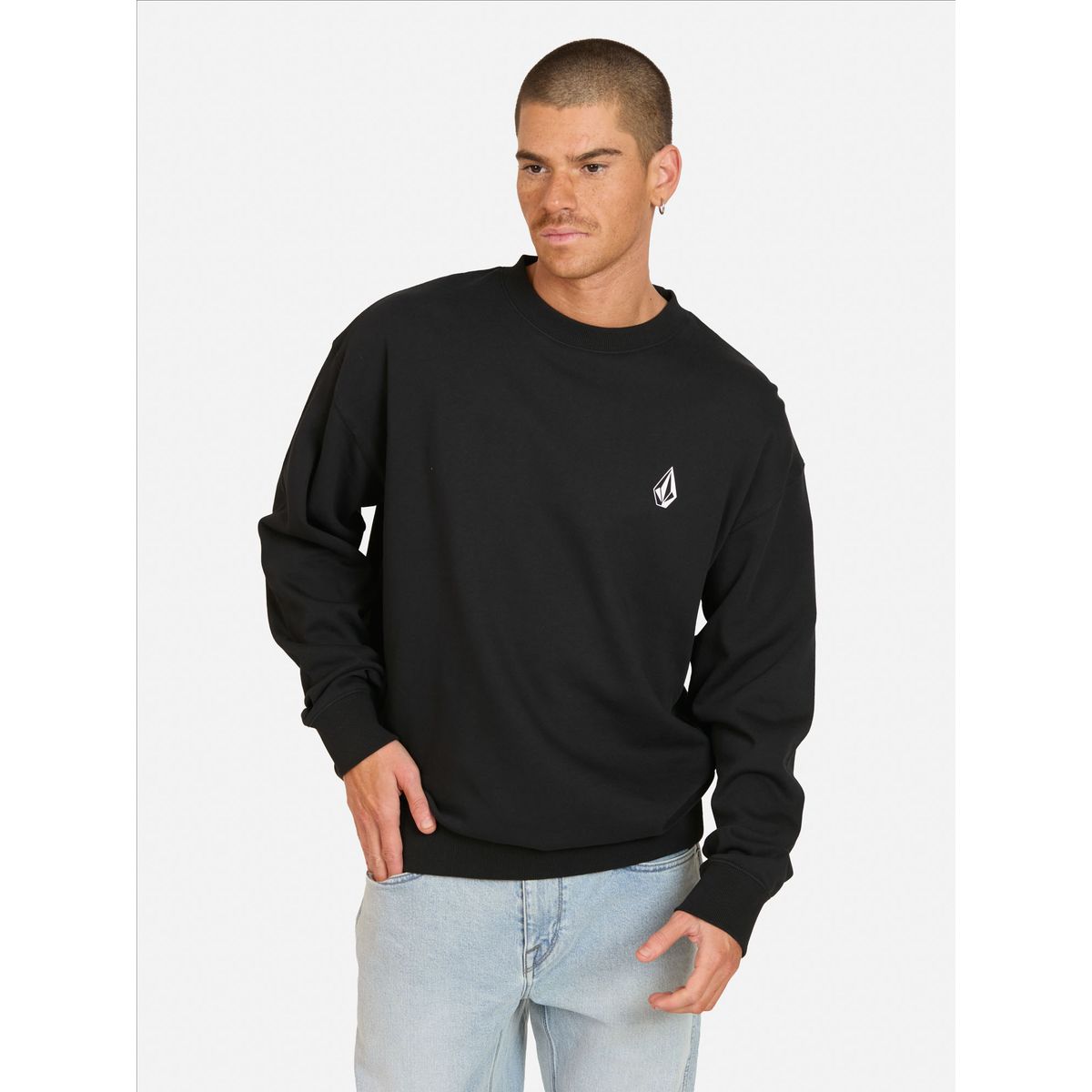 VOLCOM - Poleron CR Drop Negro Hombre Volcom - Negro
