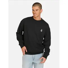VOLCOM - Poleron CR Drop Negro Hombre - Negro