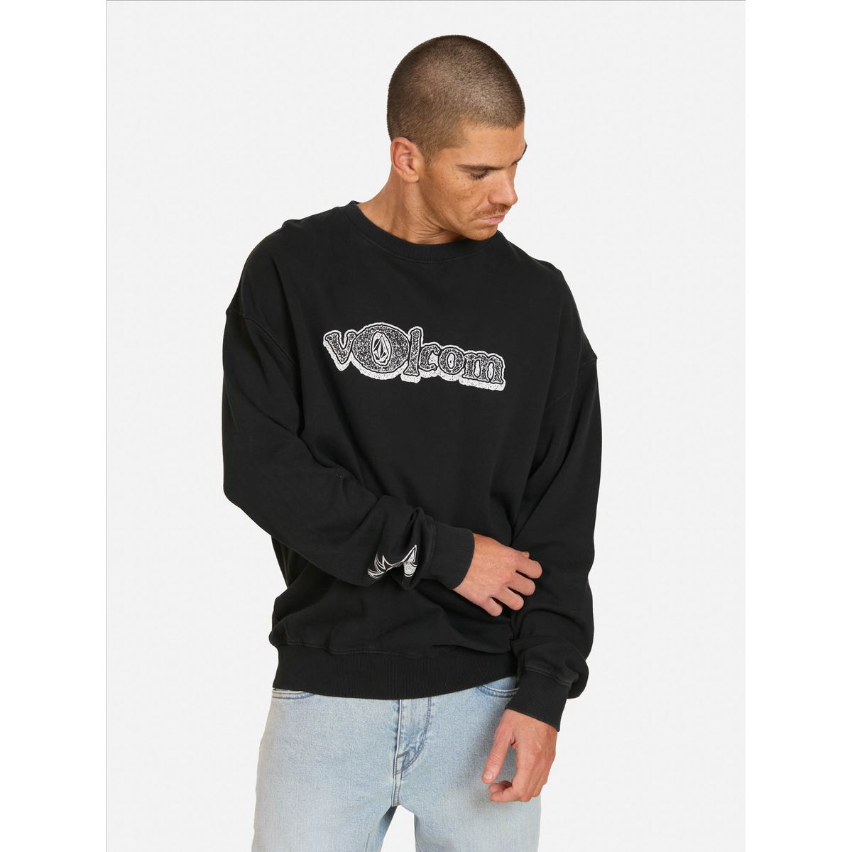 VOLCOM - Poleron CR Trick Negro Hombre Volcom - Negro