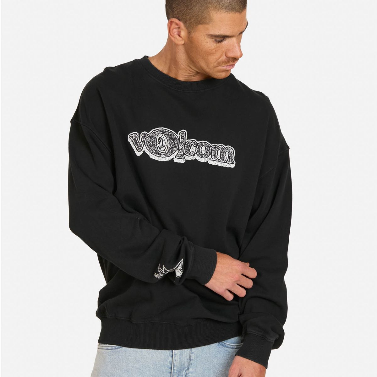 VOLCOM - Poleron CR Trick Negro Hombre Volcom - Negro