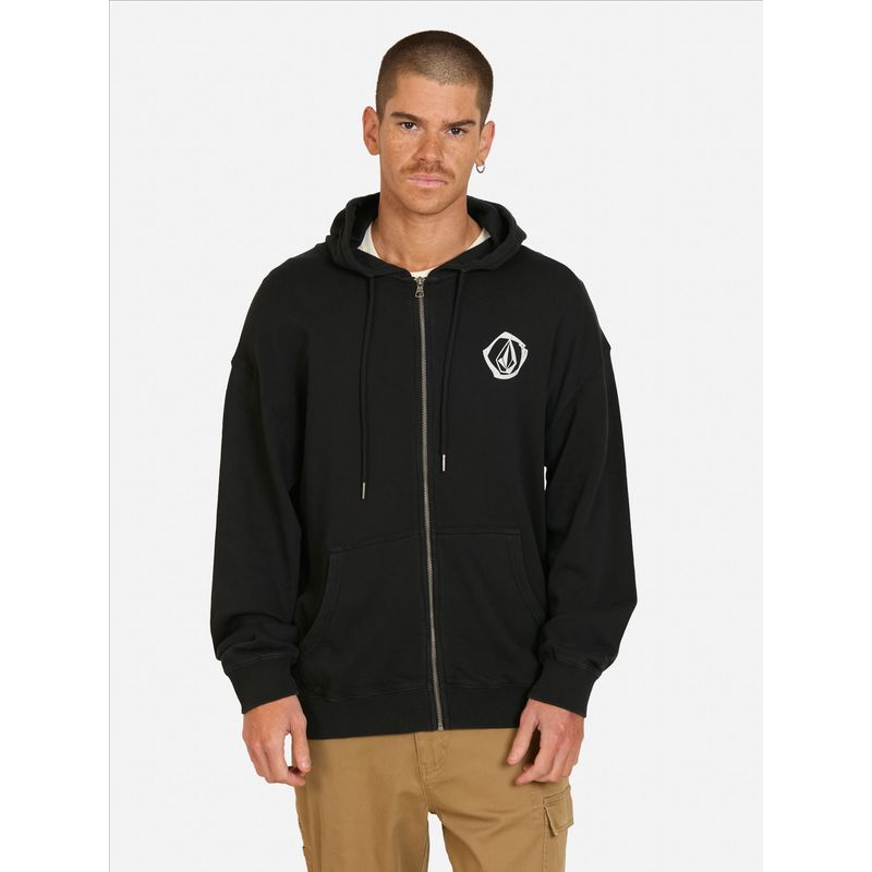 VOLCOM - Poleron FZ Snap Negro Hombre Volcom - Negro