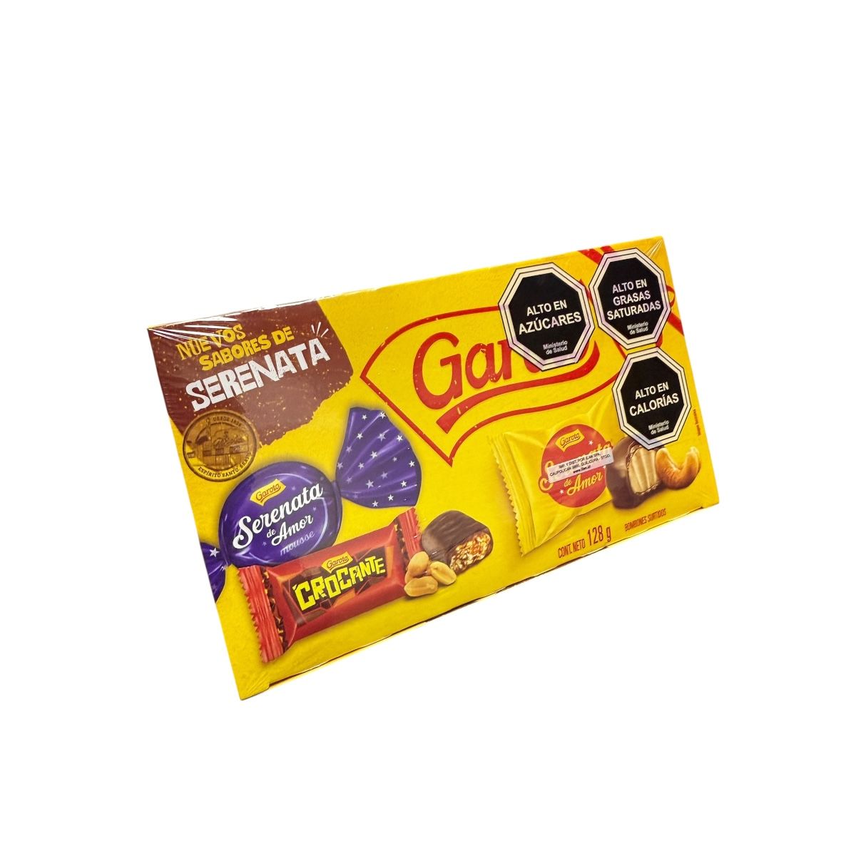 GAROTO - Caja Bombones Chocolate Garoto Surtido 128 g