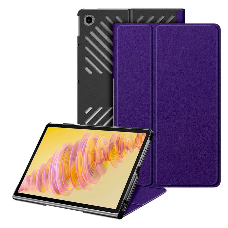 GENERICO - Funda Inteligente Para Lenovo Yoga Tab Plus 11.5 Morado