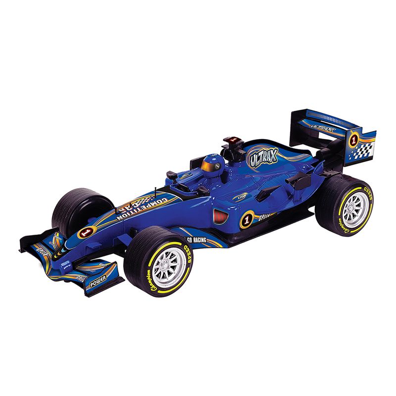 ULTRAX - Juguete Auto de Carreras 36 cm Azul Ultrax con Luz y Sonido