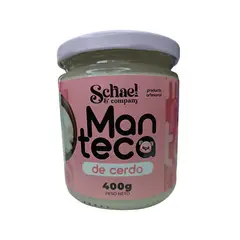 GENERICO - Manteca de Cerdo Sin Lactosa 400gr Vidrio Schael & Company