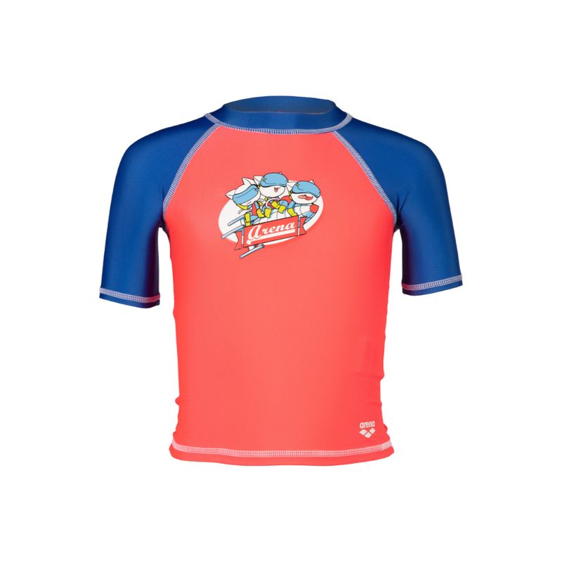 ARENA - Polera Niños Uv Friends Kids Rojo Arena