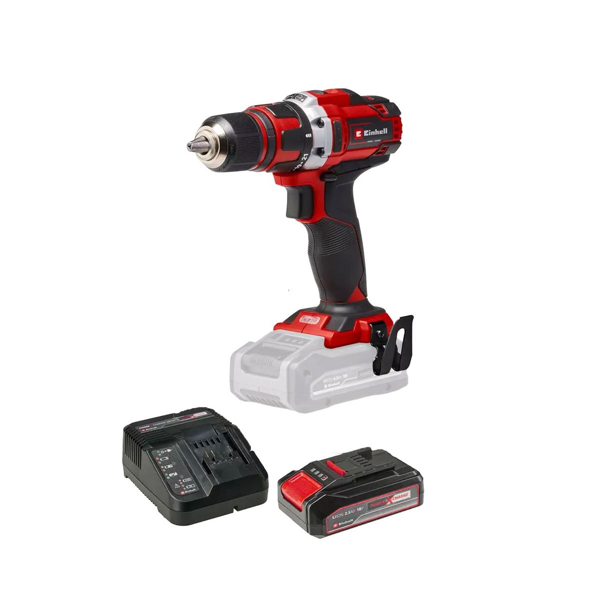 EINHELL - Kit Taladro Ator Einhell Te-cd 18/40 + Carg y Bat 2,5 AH