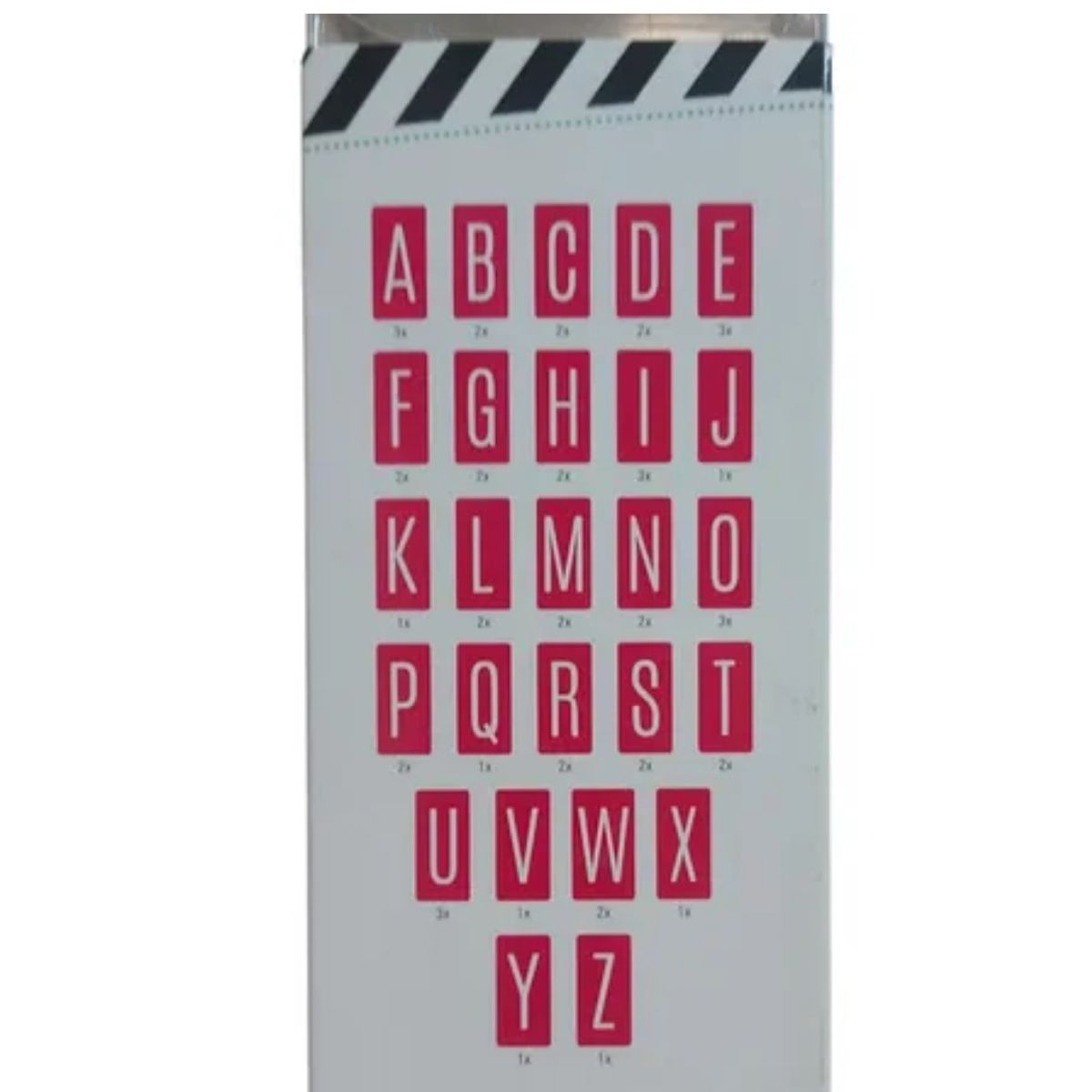 AMERICAN CRAFTS - Letras en acrilico rosa heidi swapp 75x35cm