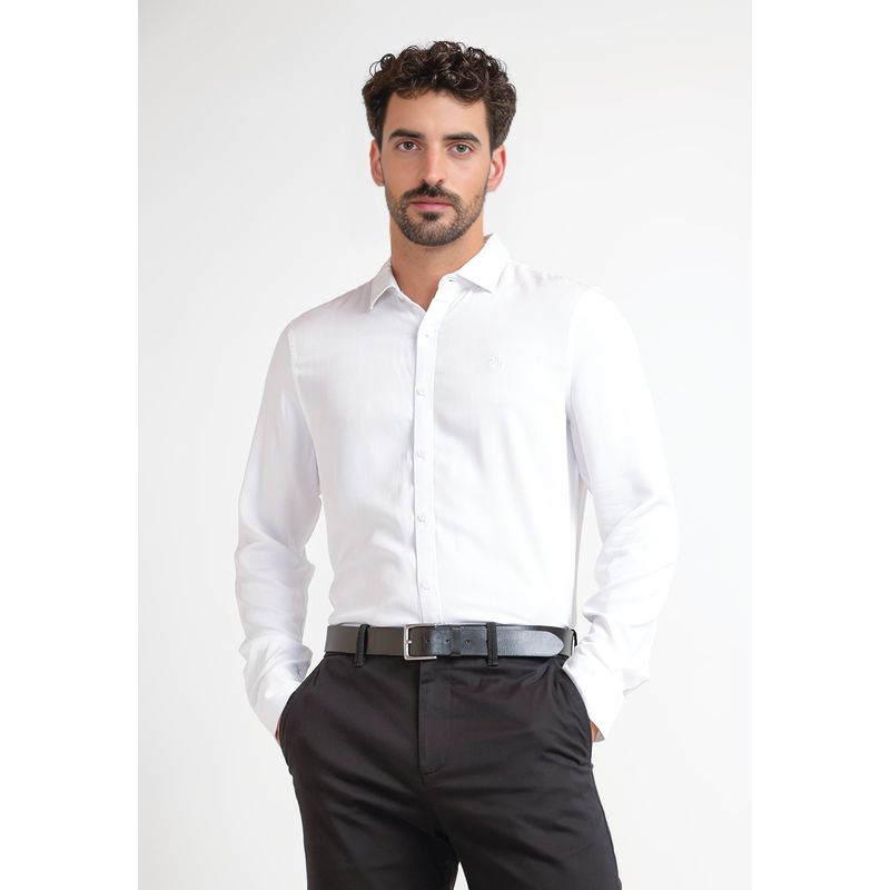 ORIGINAL PENGUIN - Camisa Hombre Manga Larga Blanco
