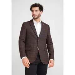 ORIGINAL PENGUIN - Chaqueta Casual Lana Café