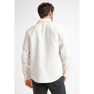 Imagen 2 del producto Camisa Hombre Manga Larga Beige