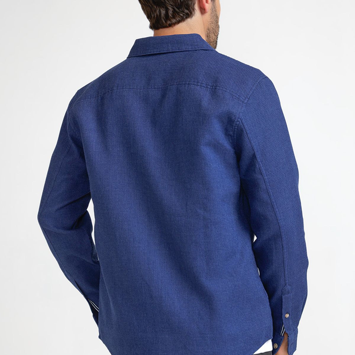 ORIGINAL PENGUIN - Camisa Hombre Manga Larga Azul