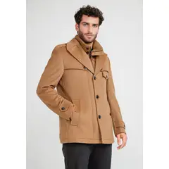 ORIGINAL PENGUIN - Abrigo Hombre Lana Camel