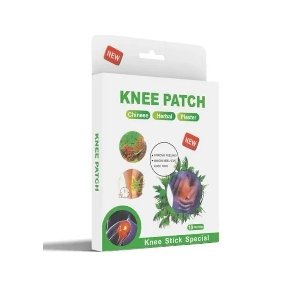 GENERICO - Parches Alivia Dolores De Rodillas Knee Patch 10 Parches